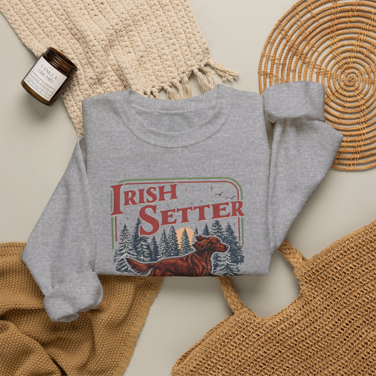Irish Setter Zoomies Club Crewneck Sweatshirt
