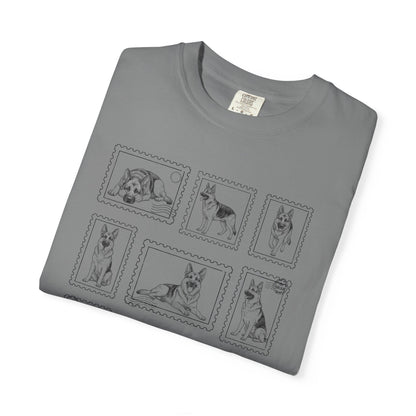 German Shepherd Stamps Premium Tee