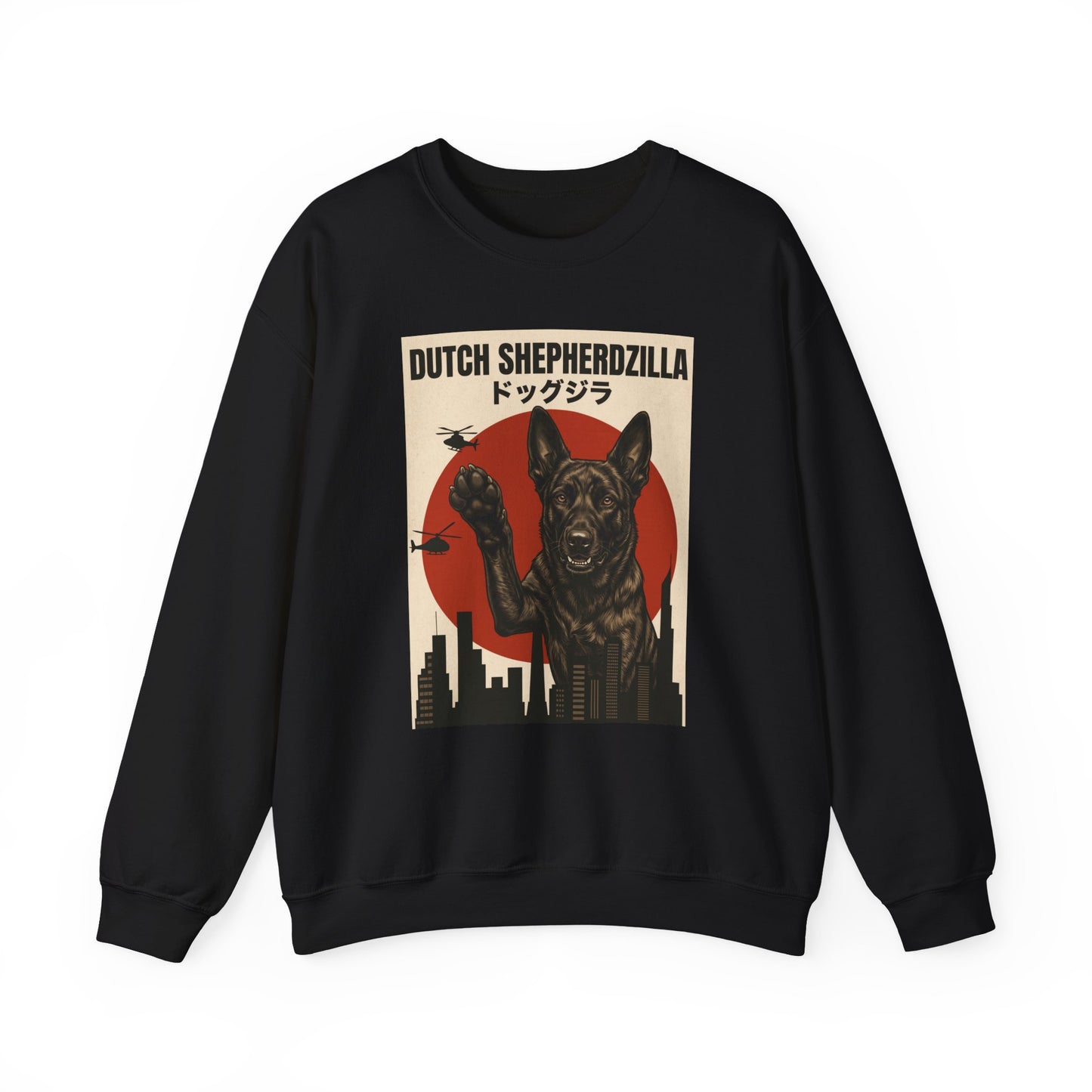 Dutch Shepherdzilla Crewneck Sweatshirt