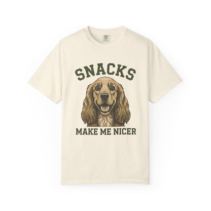 Cocker Spaniel Snacks Premium Tee