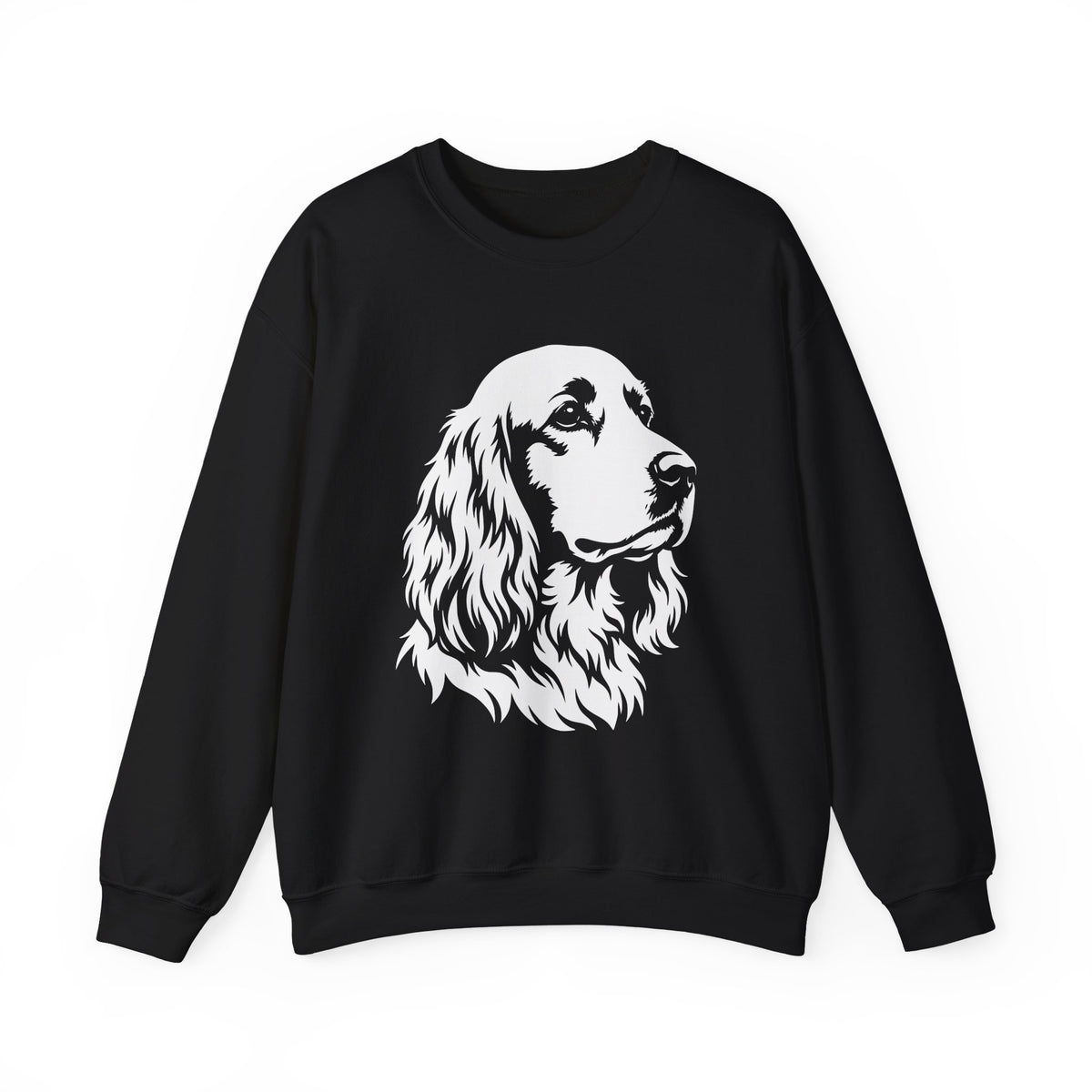 Cocker Spaniel Graphic Crewneck Sweatshirt