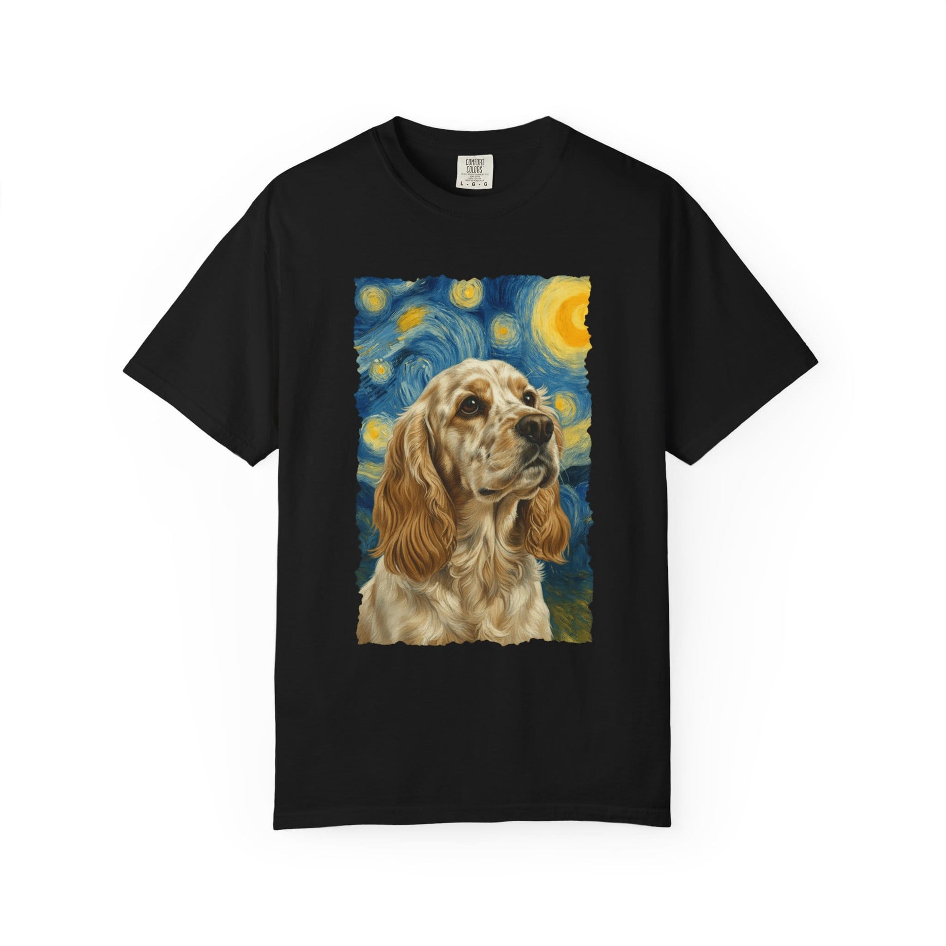 Lemon Roam Spaniel van Gogh Premium Tee