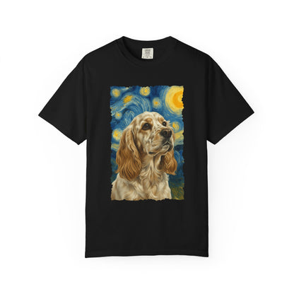 Lemon Roam Spaniel van Gogh Premium Tee