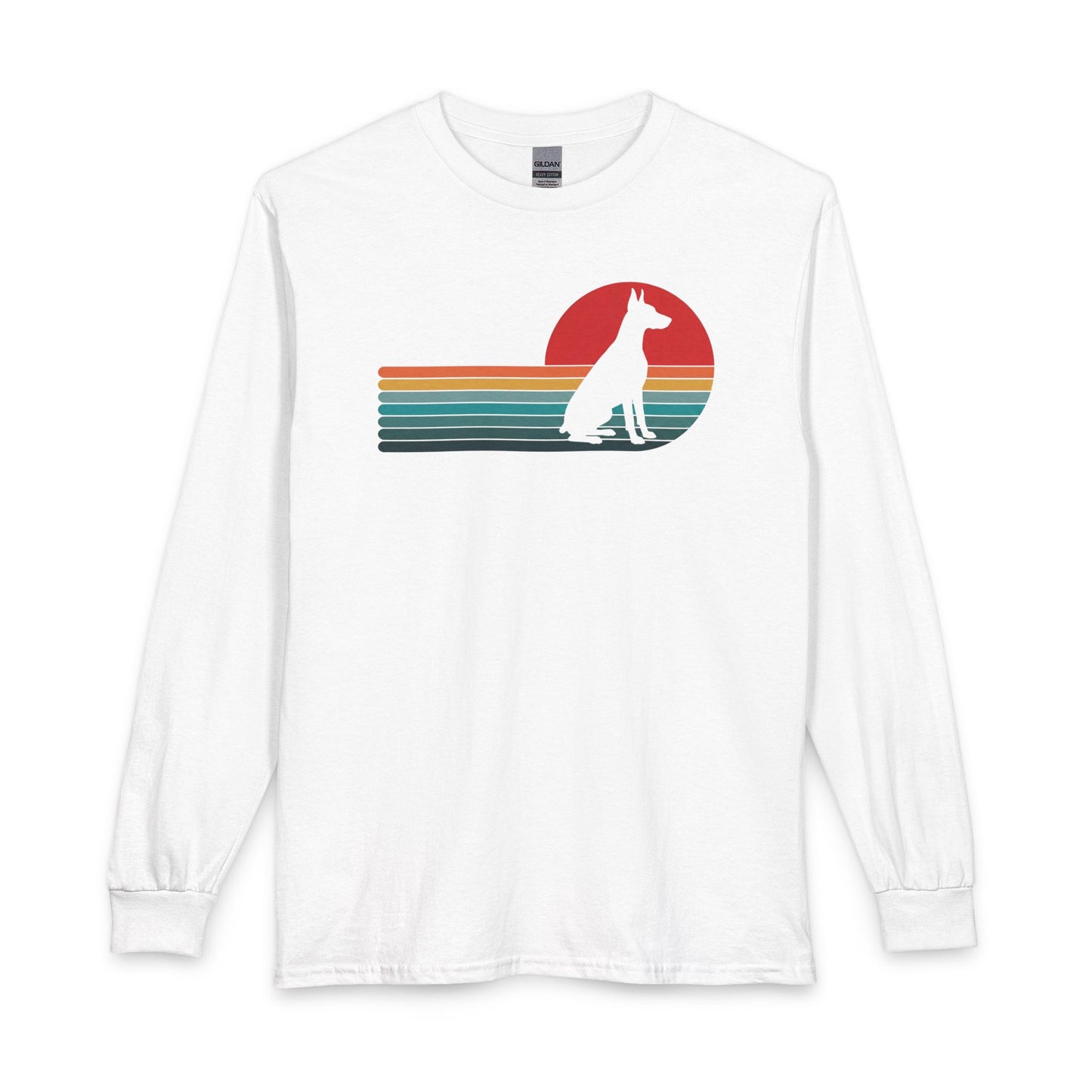 Doberman Retro Long Sleeve