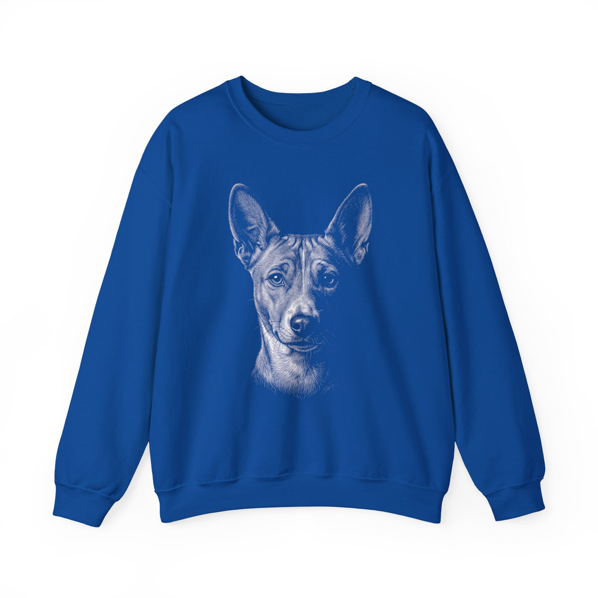 Basenji Engraved Crewneck Sweatshirt