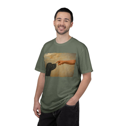 God Creates Black Lab Premium Tee