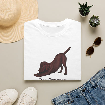 Big Stretch Chocolate Labrador Puppy
