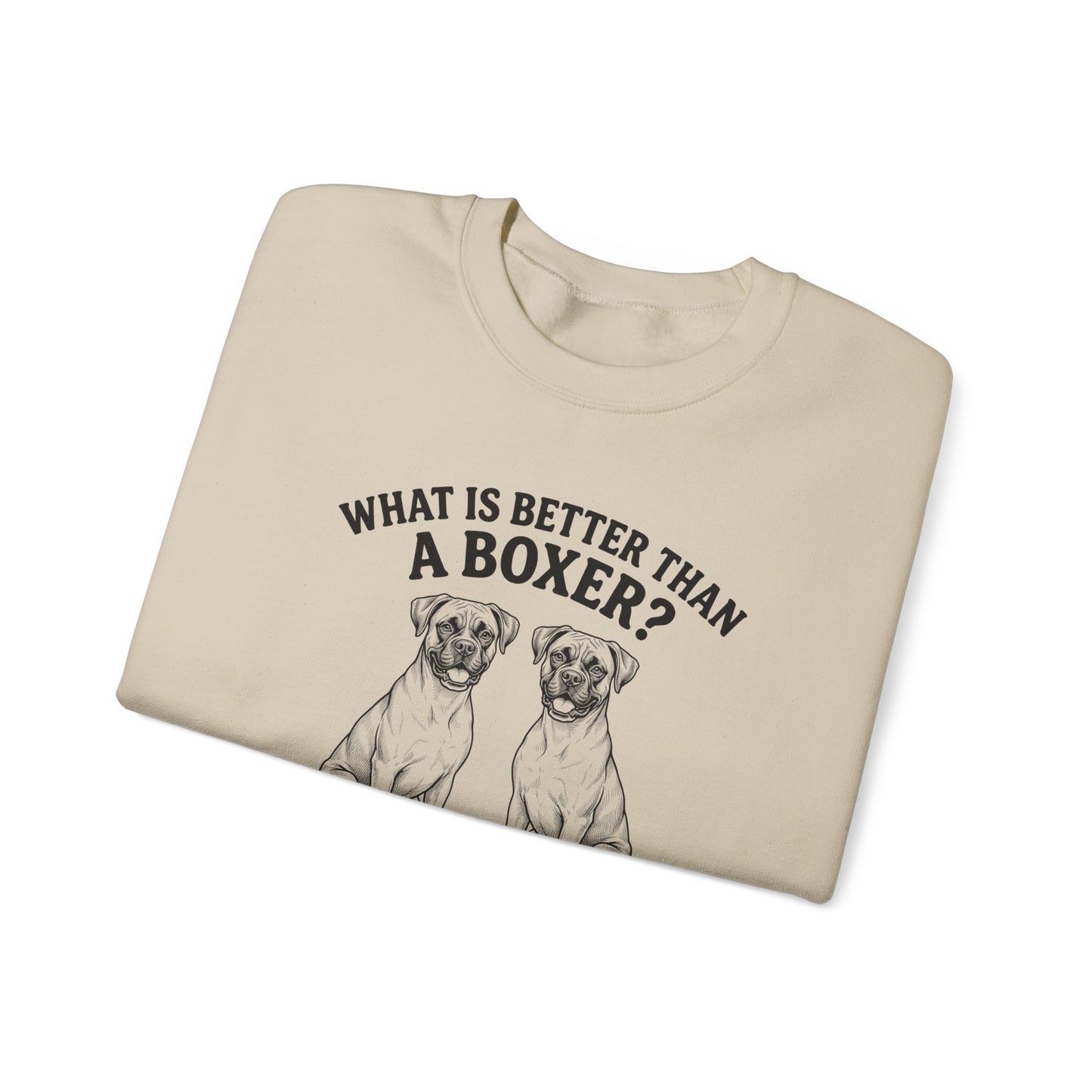 2 Boxers Halftone Crewneck Sweatshirt
