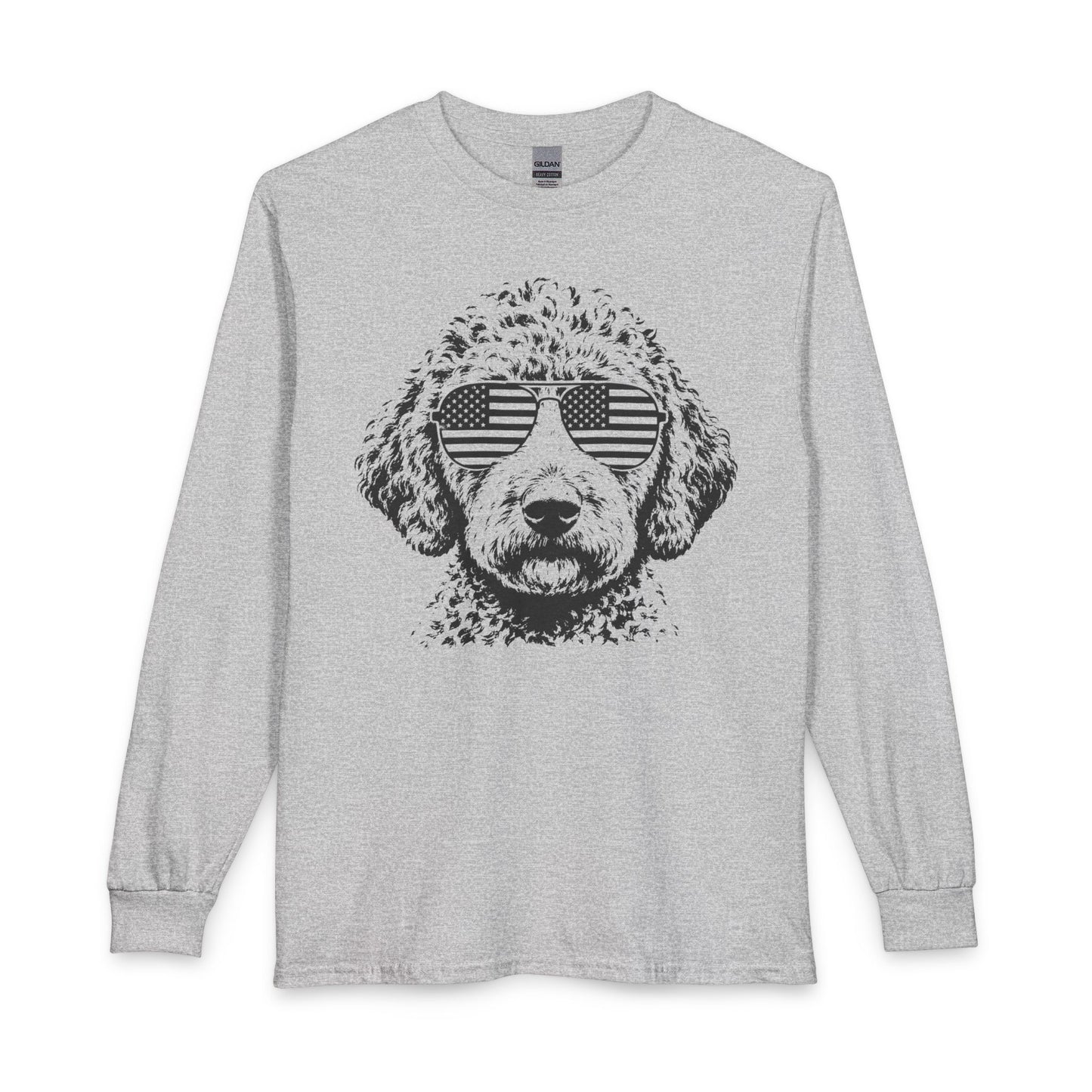 Lagotto USA Long Sleeve Sport Grey