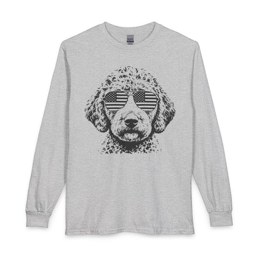 Lagotto USA Long Sleeve Sport Grey