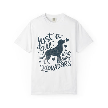 Girl Loves Labrador Premium Tee