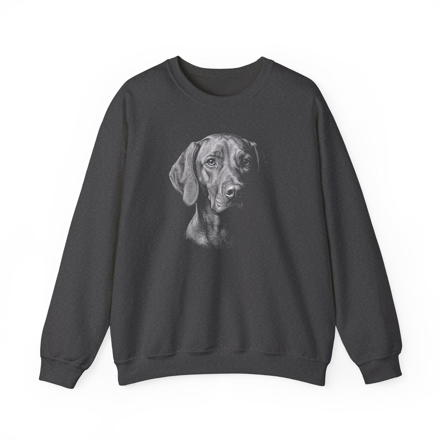 Vizsla Engraved Crewneck Sweatshirt
