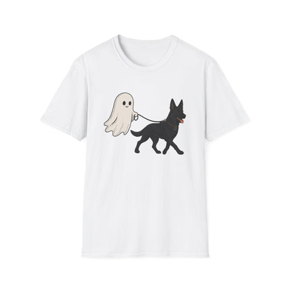 Black German Shepherd Ghost Halloween