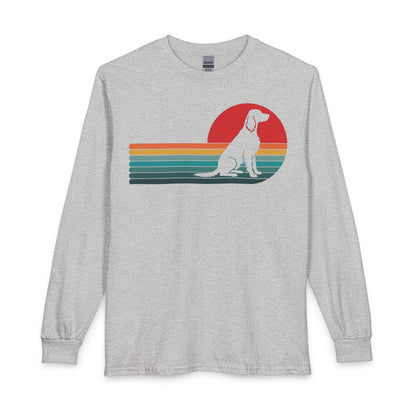 Irish Setter Retro Sunset Long Sleeve