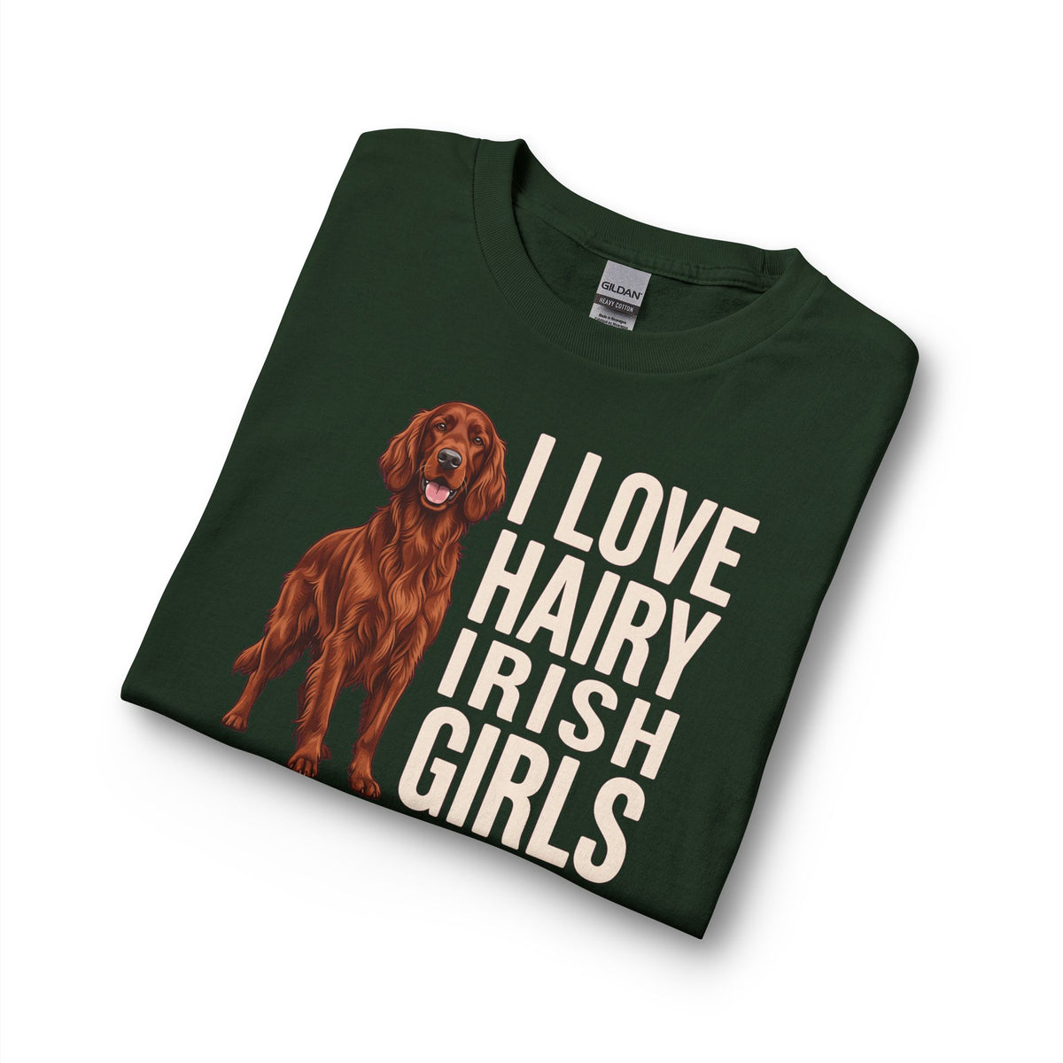 Irish Setter Hairy Girls Long Sleeve