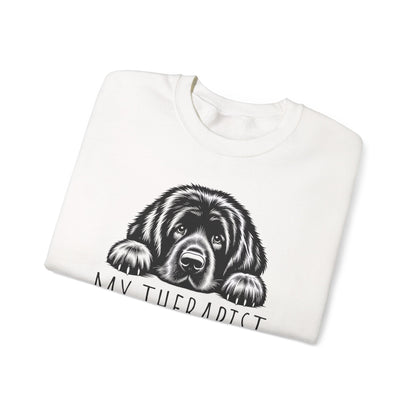 Newfoundland My Therapist Crewneck Sweatshirt
