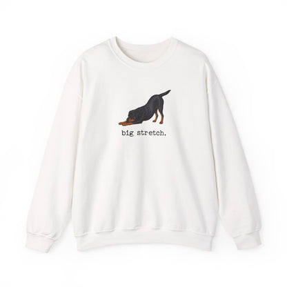 Big Stretch Fox Rottweiler Crewneck Sweatshirt