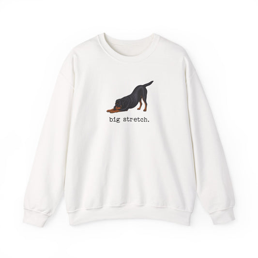 Big Stretch Fox Rottweiler Crewneck Sweatshirt