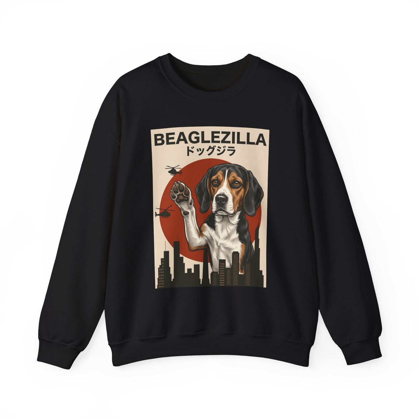 Beaglezilla Crewneck Sweatshirt