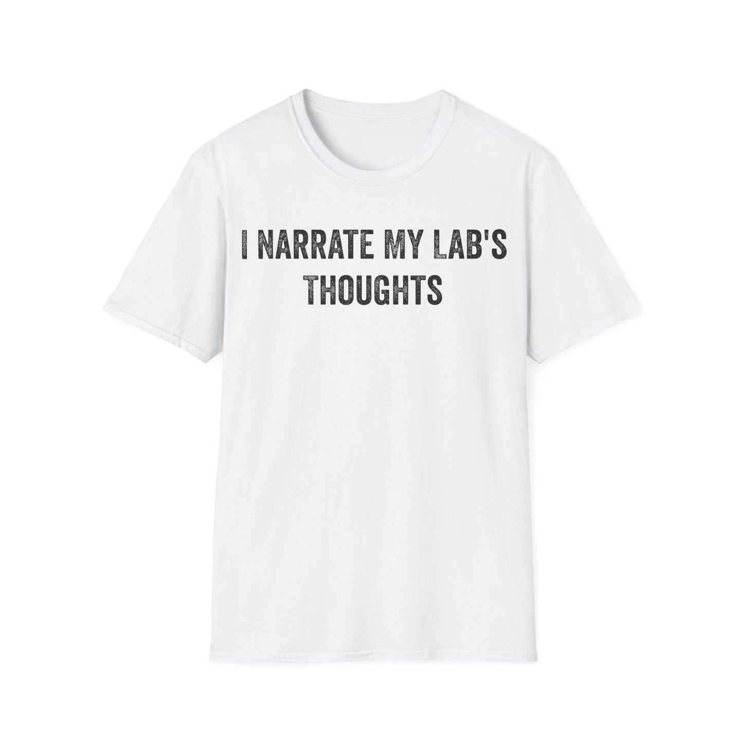 I Narrate My Lab's Thoughts White