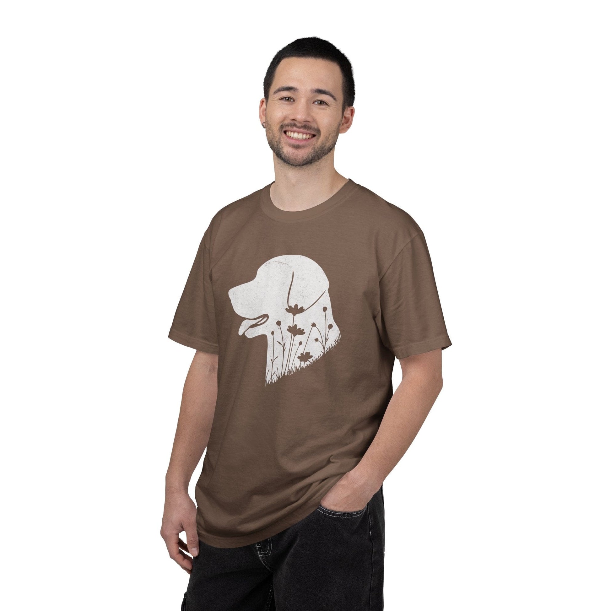 Labrador Flowers Premium Tee