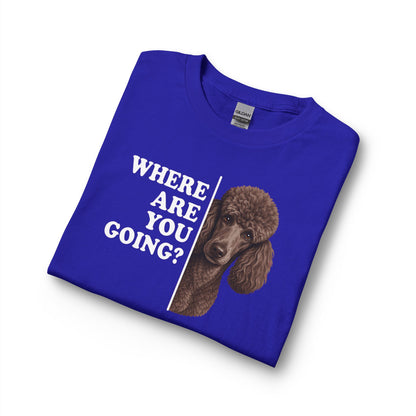 Standard Poodle Where Are You Going 2 Long Sleeve