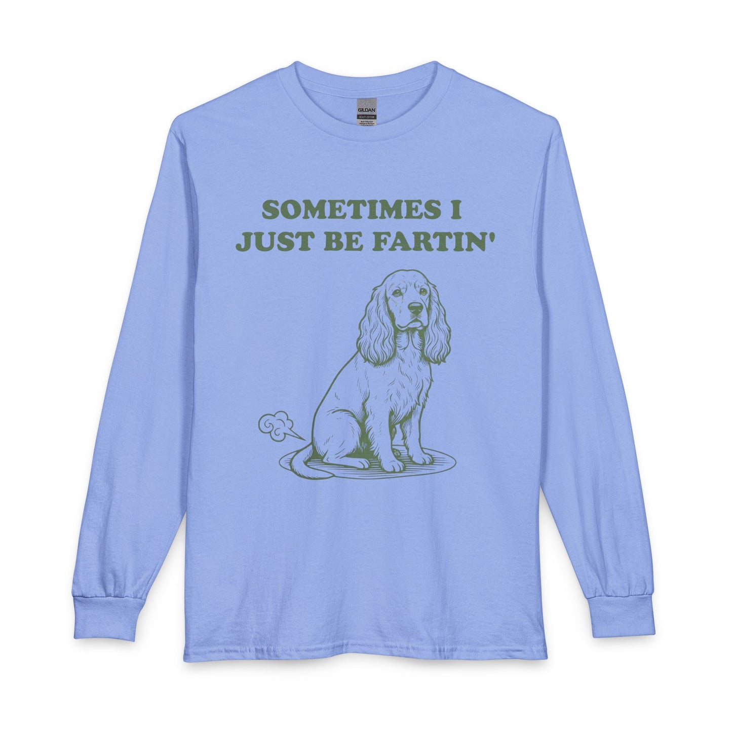 Cocker Spaniel Farts Long Sleeve