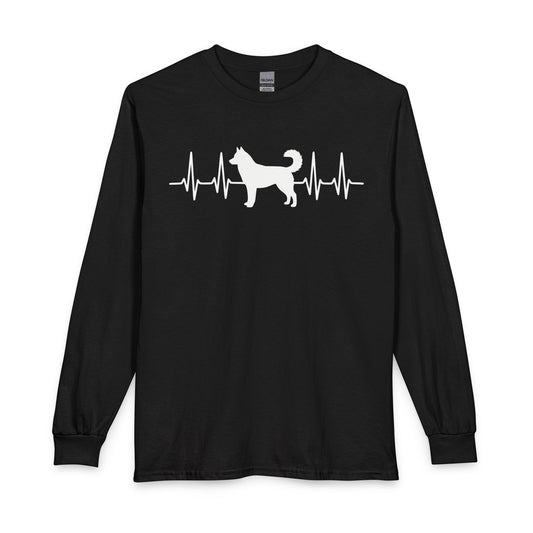 Husky Heartbeat Long Sleeve Black