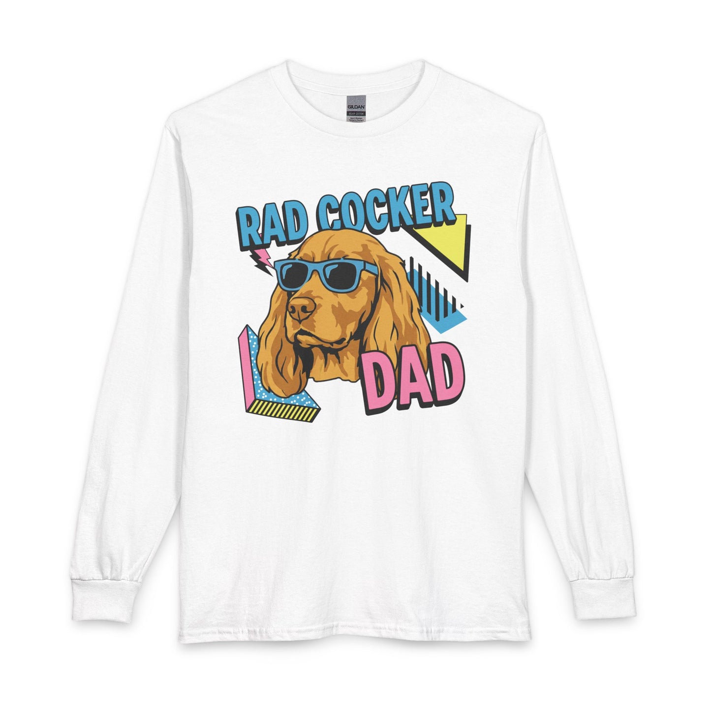 90's Rad Cocker Dad Long Sleeve