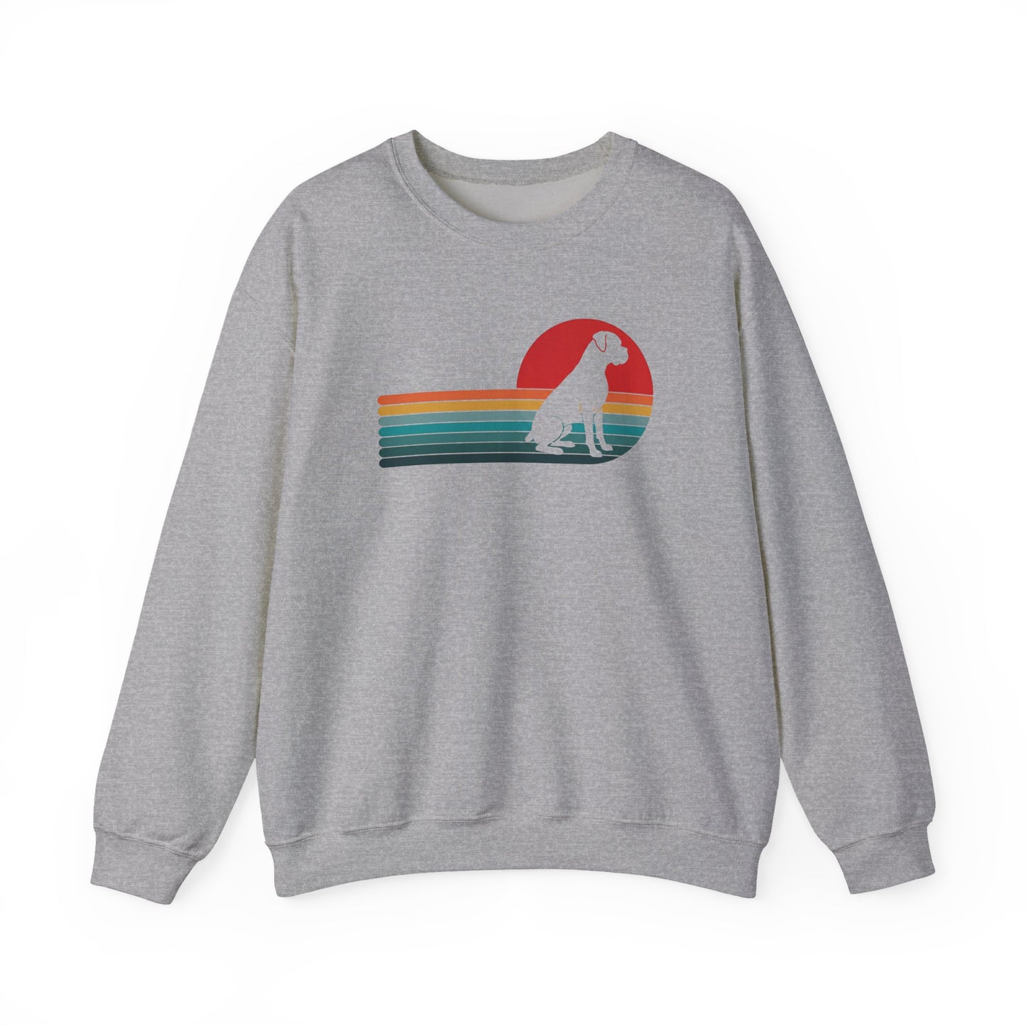Boxer Retro Crewneck Sweatshirt