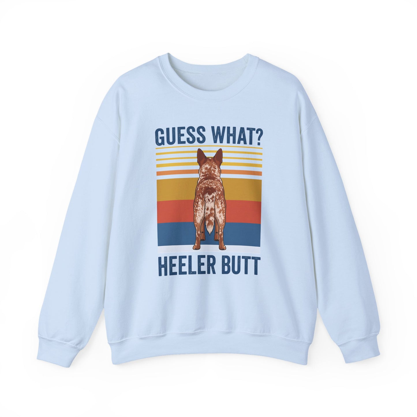 Red Heeler Butt Crewneck Sweatshirt