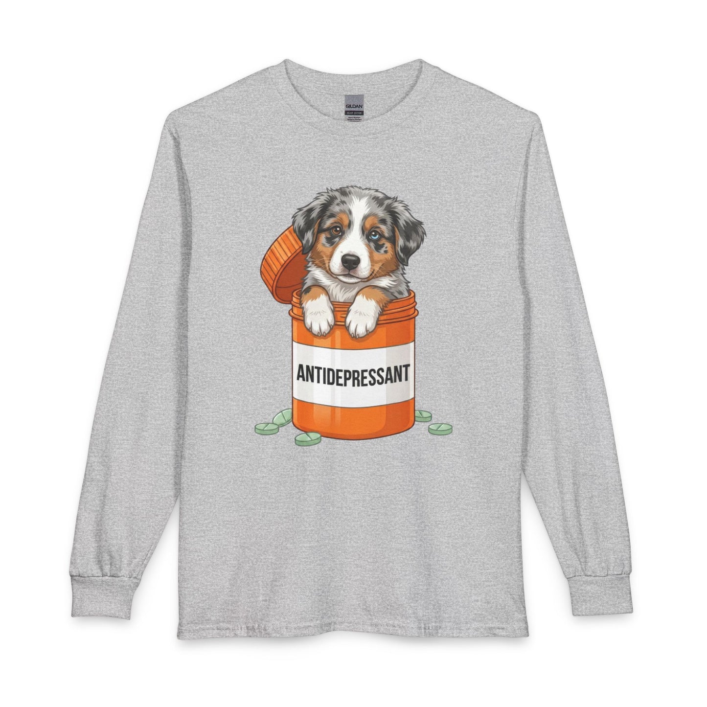 Australian Shepherd Antidepressant Long Sleeve
