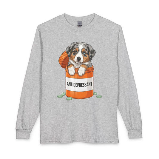 Australian Shepherd Antidepressant Long Sleeve