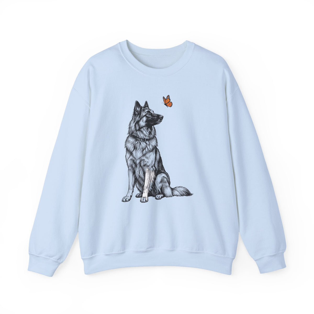 Belgian Tervuren Butterfly Crewneck Sweatshirt