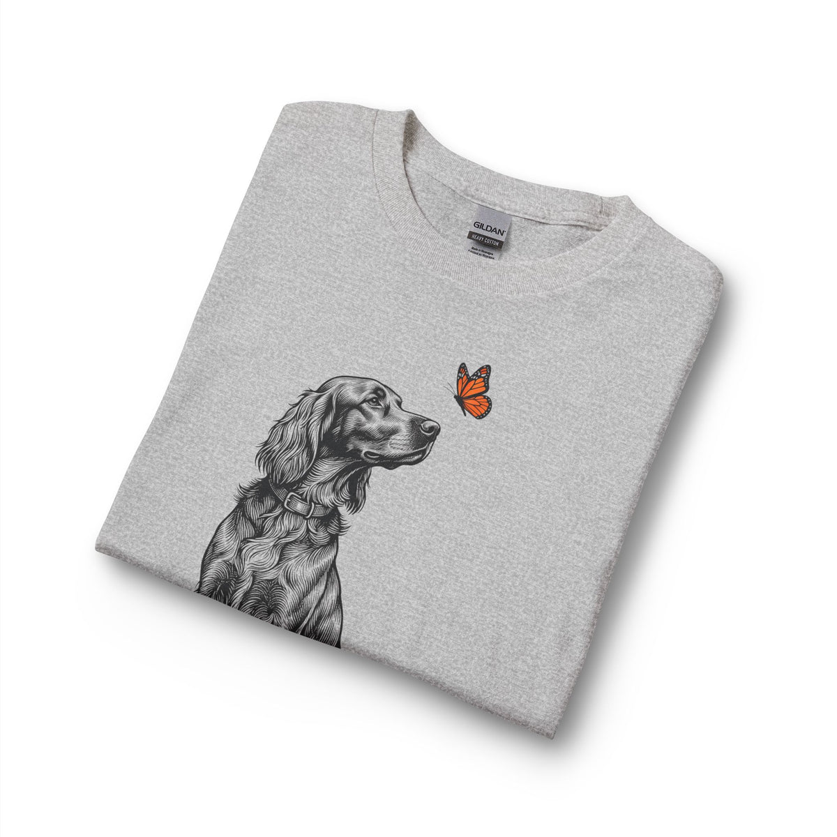 Irish Setter Butterfly Long Sleeve