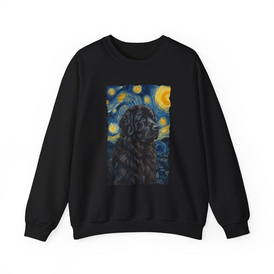 Newfoundland Van Gogh Crewneck Sweatshirt