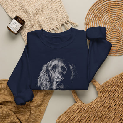 Irish Setter Engraved Crewneck Sweatshirt