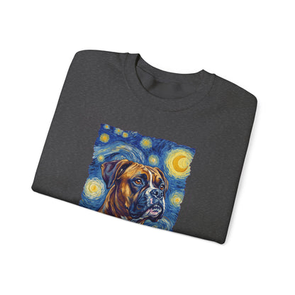 Boxer Van Gogh Crewneck Sweatshirt