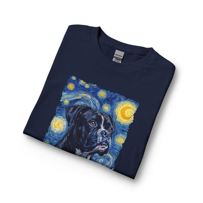 Black Boxer Van Gogh Long Sleeve