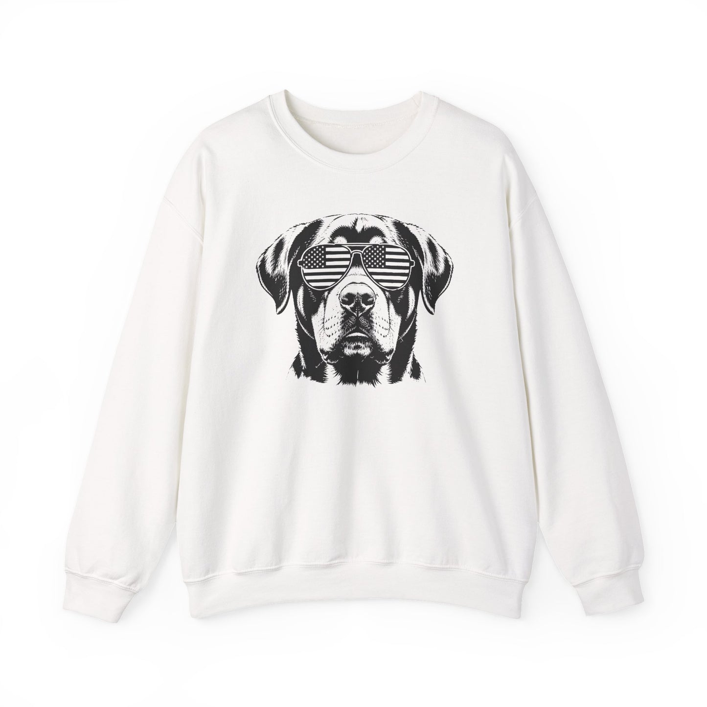 Rottweiler Flag Shades Crewneck Sweatshirt