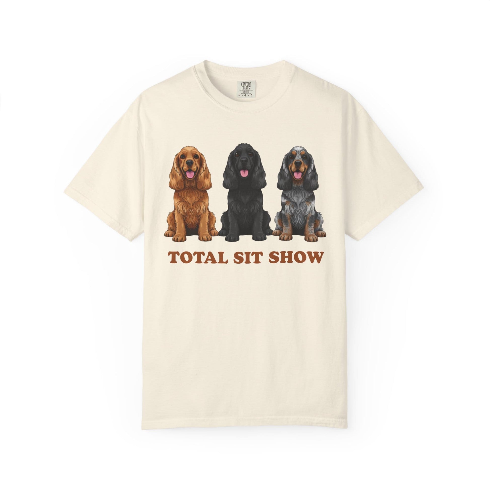 Cocker Spaniel Sit Show Premium Tee