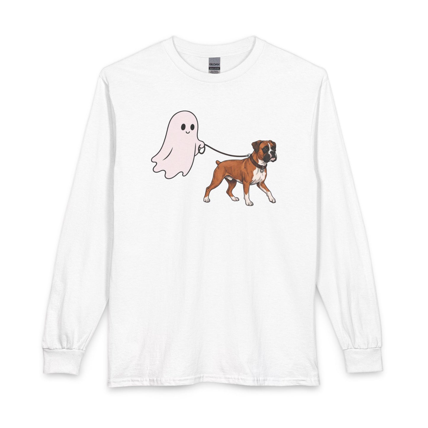 Halloween Ghost Boxer Long Sleeve