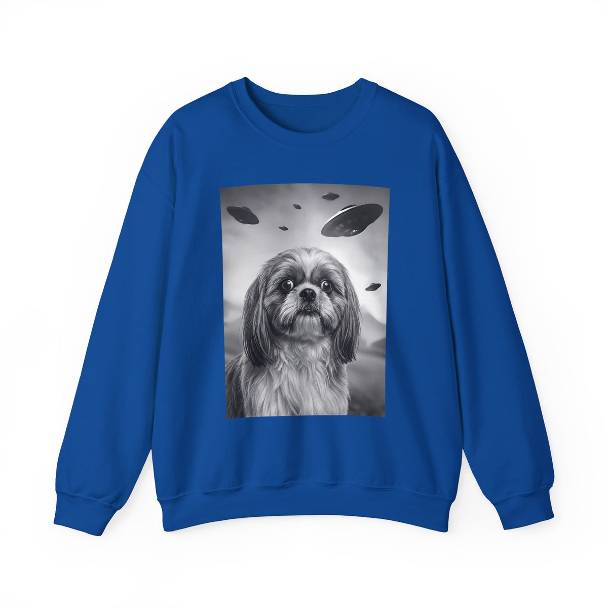 Shih Tzu UFO Crewneck Sweatshirt