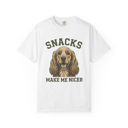 Cocker Spaniel Snacks Premium Tee