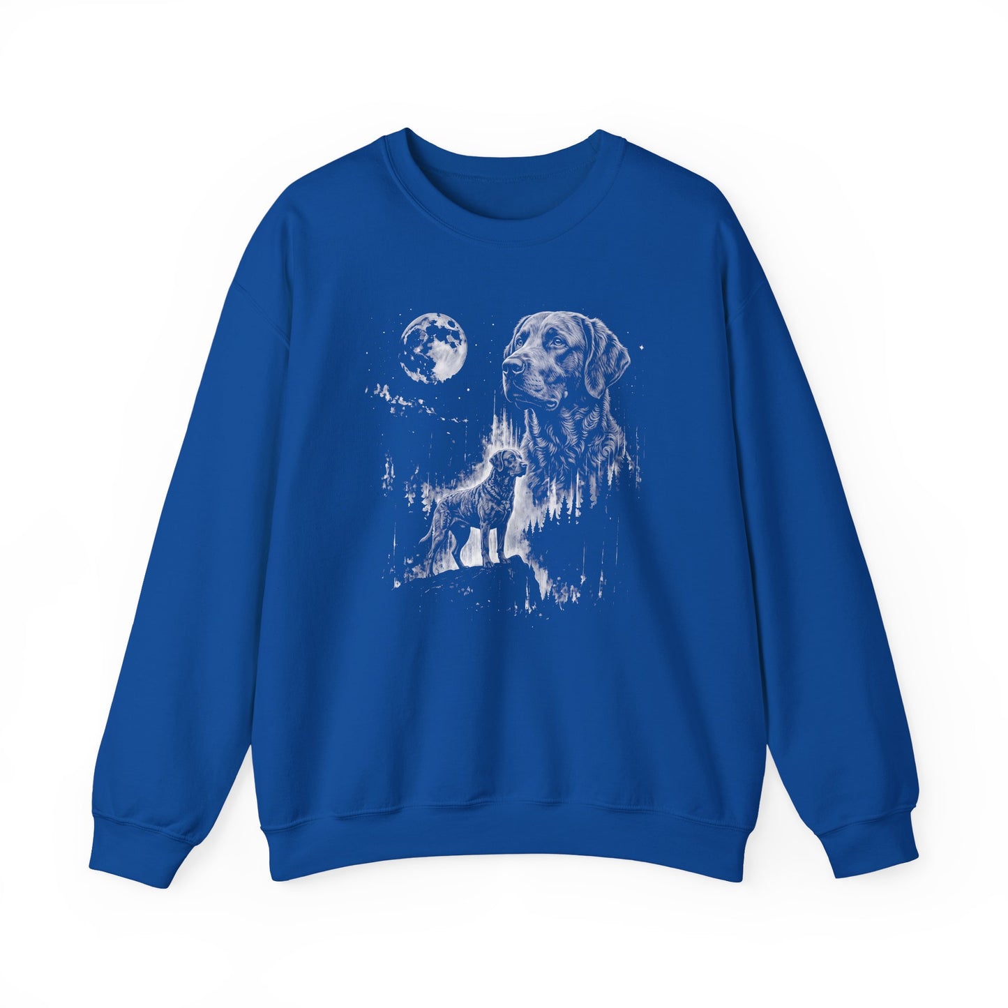 Chesapeake Bay Retriever Moonlight Crewneck Sweatshirt