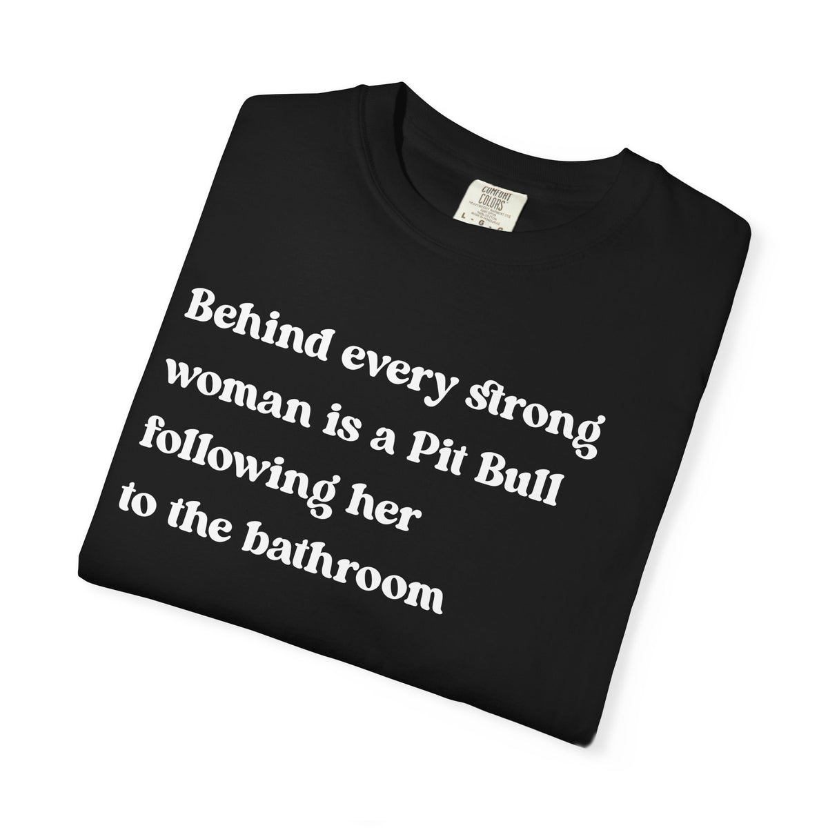 Pit Bull Strong Woman Premium Tee