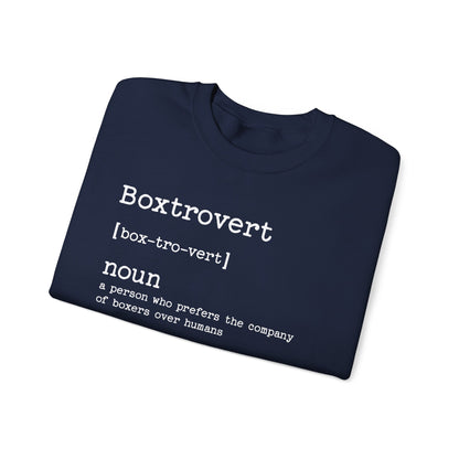 Boxer Boxtrovert Crewneck Sweatshirt