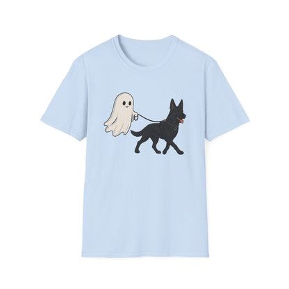 Black German Shepherd Ghost Halloween