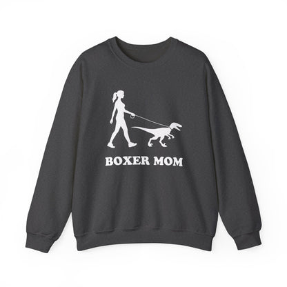 Boxer Mom Crewneck Sweatshirt