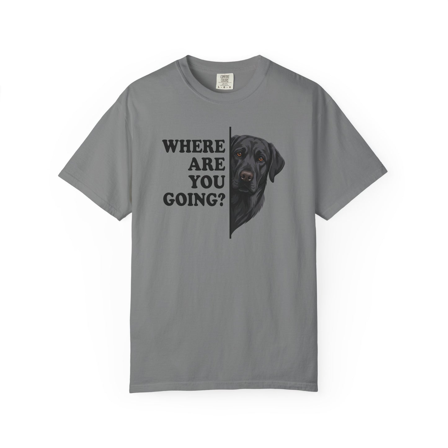 Black labrador Alert Premium Tee
